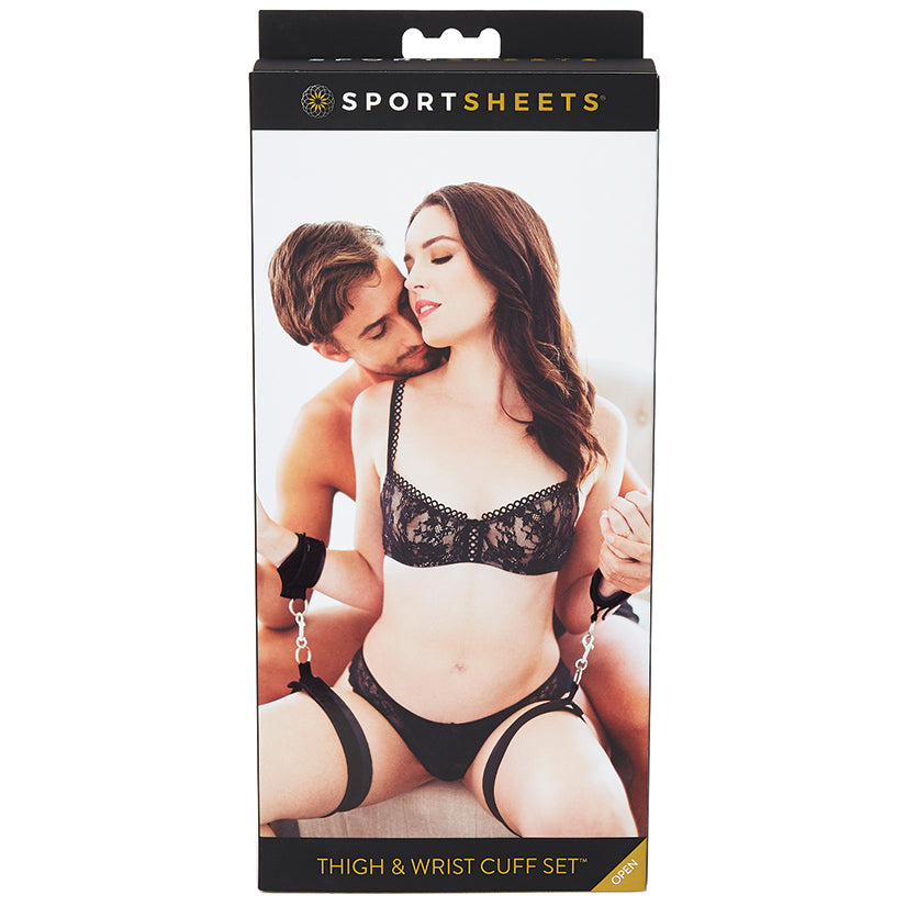 Sportsheets Thigh And Wrist Cuff Set - Eros Fine Goods