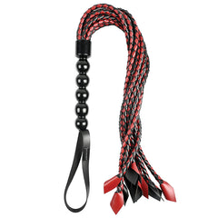 Saffron Braided Flogger - Eros Fine Goods