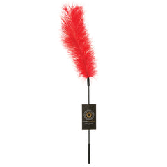 Sportsheets Ostrich Tickler-Red - Eros Fine Goods