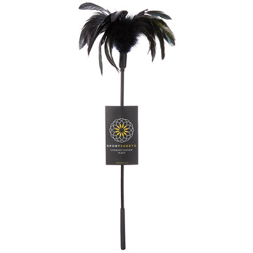 Sportsheets Starburst Tickler-Black - Eros Fine Goods