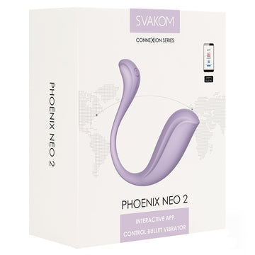 Svakom Phoenix Neo 2-Pastel Lilac - Eros Fine Goods