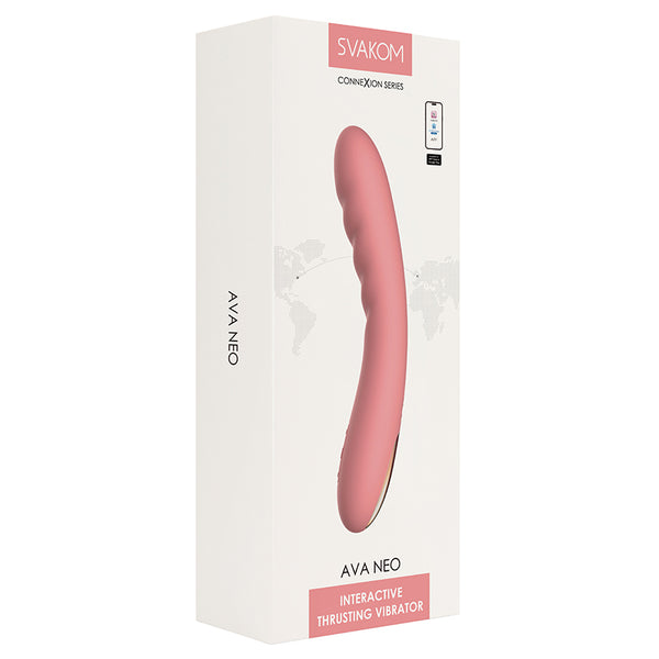 Svakom Ava Neo-Peach Pink - Eros Fine Goods