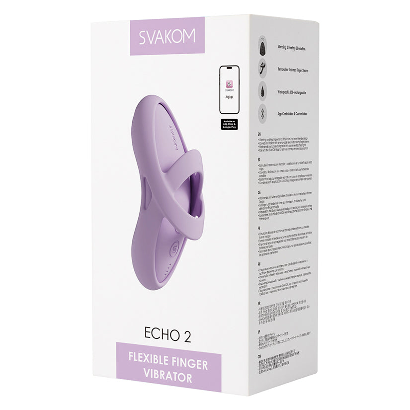 Svakom Echo 2-Pink Lilac - Eros Fine Goods
