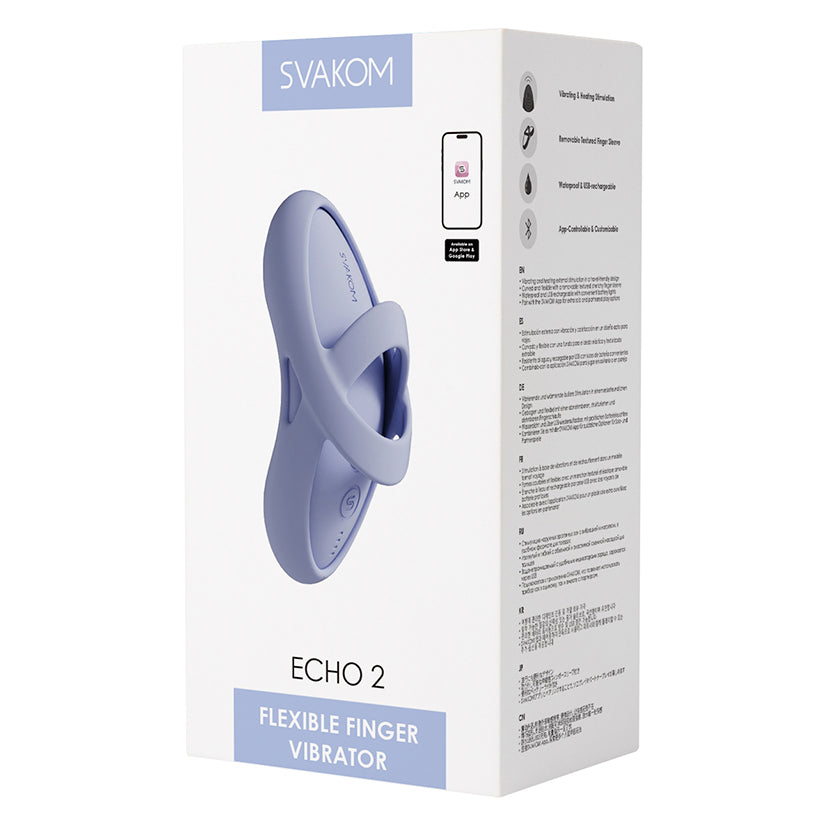 Svakom Echo 2-Sky Blue - Eros Fine Goods