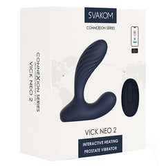 Svakom Vick Neo 2-Navy Blue - Eros Fine Goods