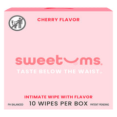 Sweetums Flavored Wipes-Cherry - Eros Fine Goods