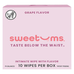 Sweetums Flavored Wipes-Grape - Eros Fine Goods