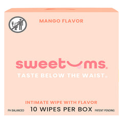 Sweetums Flavored Wipes-Mango - Eros Fine Goods