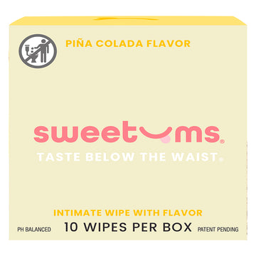 Sweetums Flavored Wipes-Pina Colada - Eros Fine Goods