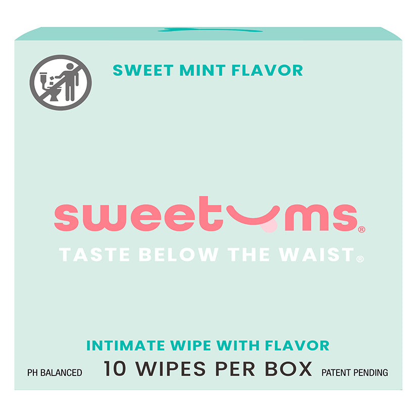 Sweetums Flavored Wipes-Sweet Mint - Eros Fine Goods