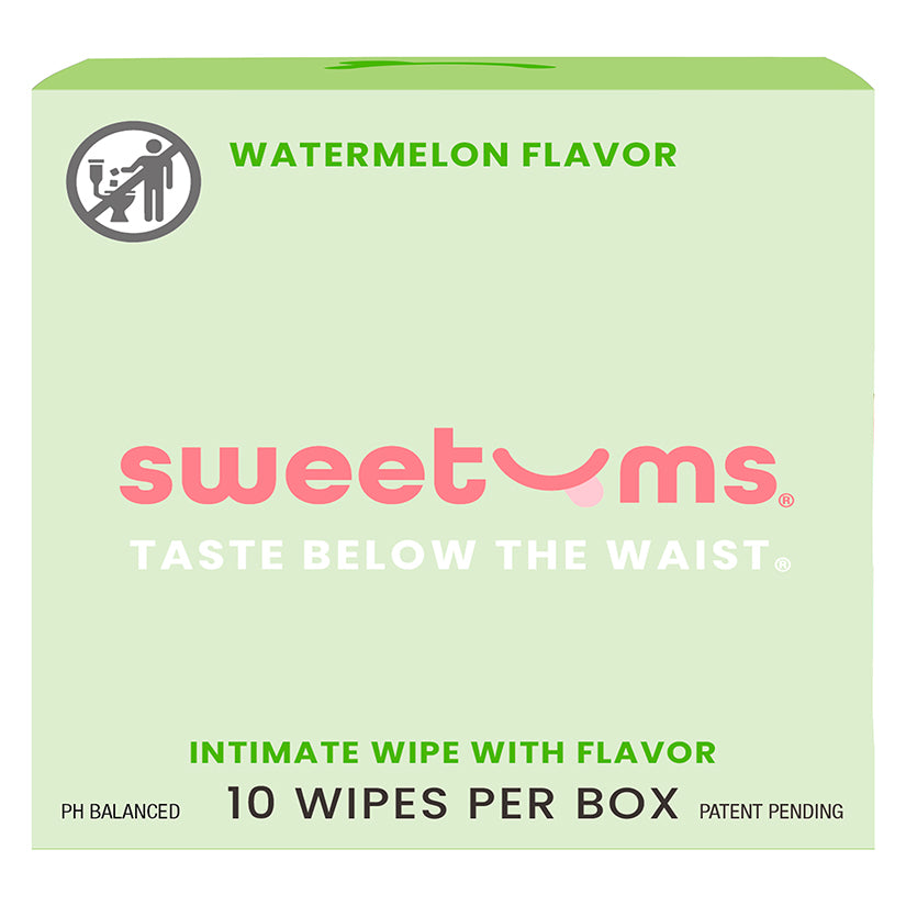 Sweetums Flavored Wipes-Watermelon - Eros Fine Goods