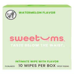 Sweetums Flavored Wipes-Watermelon - Eros Fine Goods