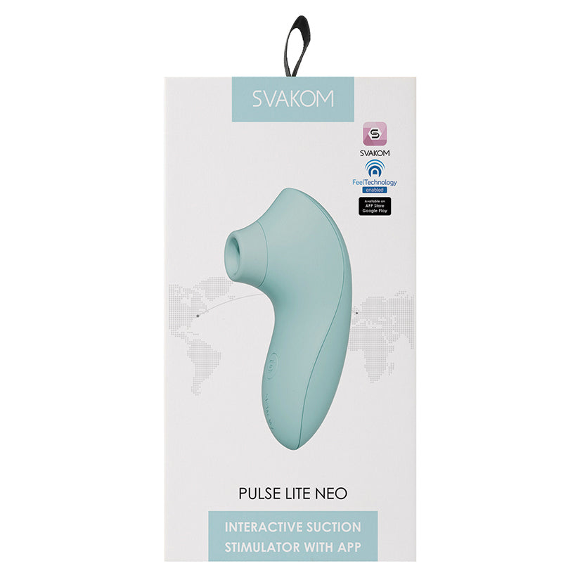 Svakom Pulse Lite Neo-Seafoam Blue - Eros Fine Goods