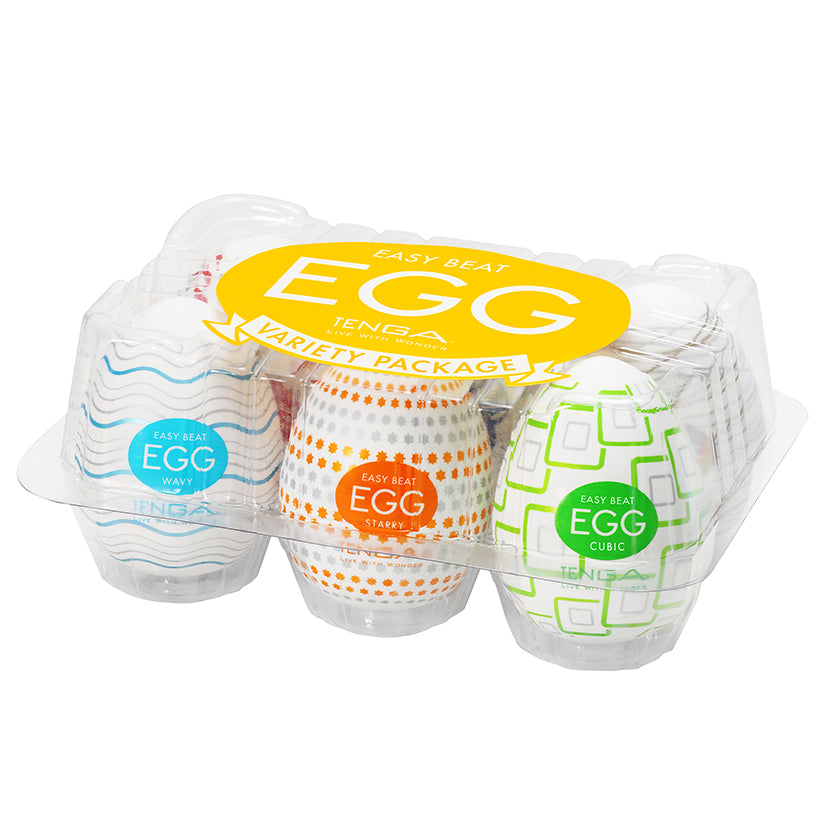 Tenga Easy Beat Egg Standard Pack of 6 - Eros Fine Goods