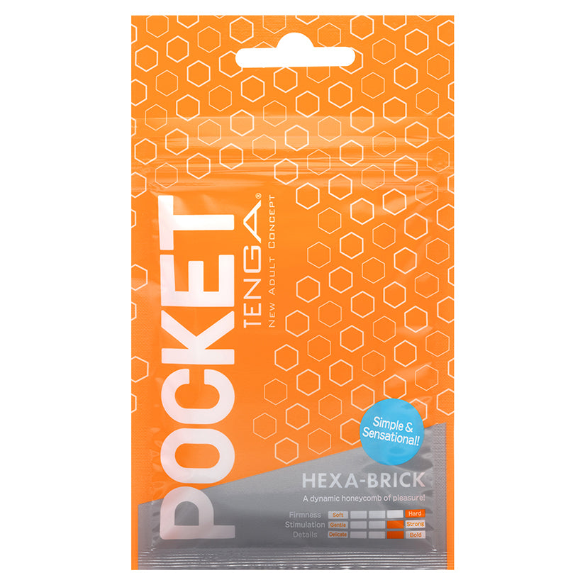Tenga Pocket-Hexa Brick - Eros Fine Goods