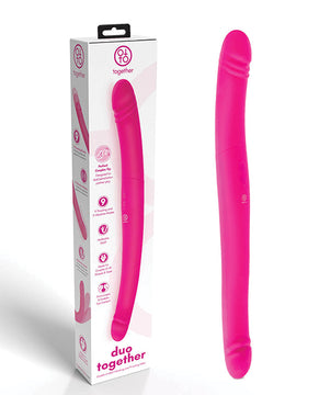 Duo Together Double-ended Vibrating & Thrusting Dildo