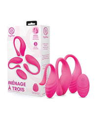 Together Menage a Trois Remote Control Orgy Egg Set