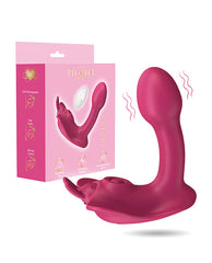 Honey Ryder Dual Action Thumping & Vibrating Rabbit - Pink