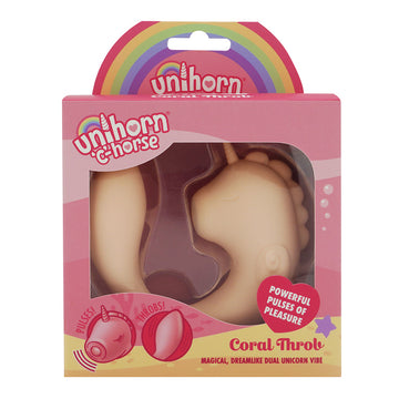 Unihorn C Horse-Coral Throb - Eros Fine Goods