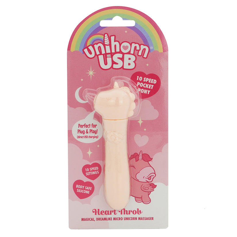 Unihorn USB Bullet-Heart Throb - Eros Fine Goods