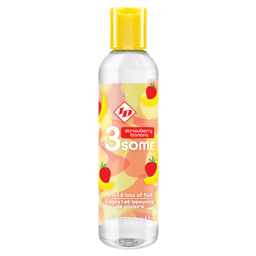 ID 3some-Strawberry Banana 4oz - Eros Fine Goods