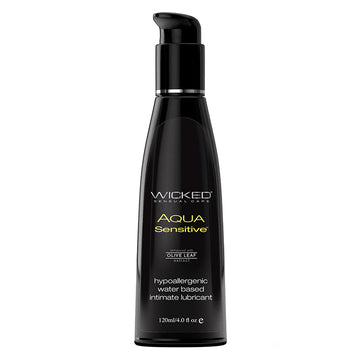 Wicked Aqua Sensitive Lube 4oz - Eros Fine Goods