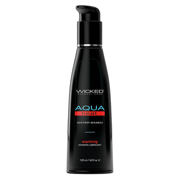 Wicked Aqua Heat Waterbased Warming Sensation 4oz - Eros Fine Goods