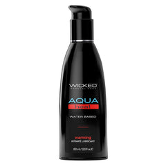 Wicked Aqua Heat Warming Lubricant 2oz - Eros Fine Goods