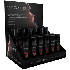 Wicked Aqua Classic Flavors 1oz Display of 24 - Eros Fine Goods
