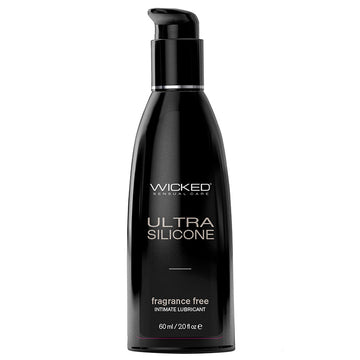 Wicked Ultra Silicone Lube Fragrance Free 2oz - Eros Fine Goods