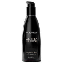 Wicked Ultra Silicone Lube Fragrance Free 2oz - Eros Fine Goods