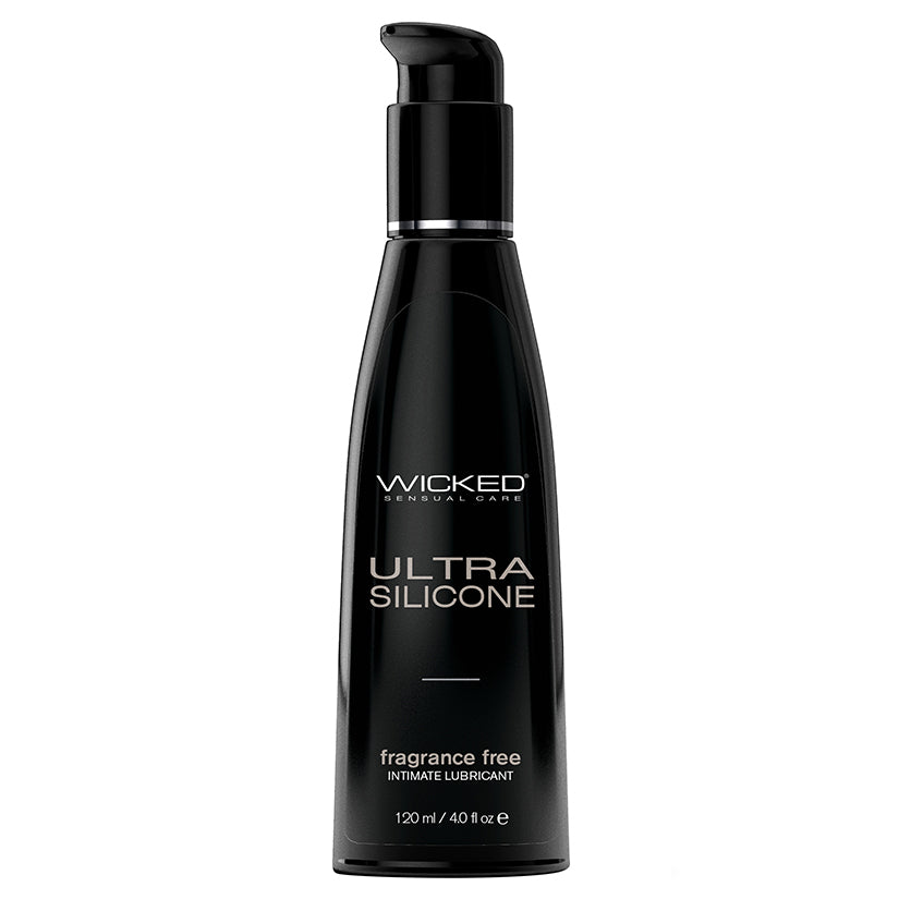 Wicked Ultra Silicone Lube Fragrance Free 4oz - Eros Fine Goods