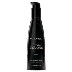 Wicked Ultra Silicone Lube Fragrance Free 4oz - Eros Fine Goods