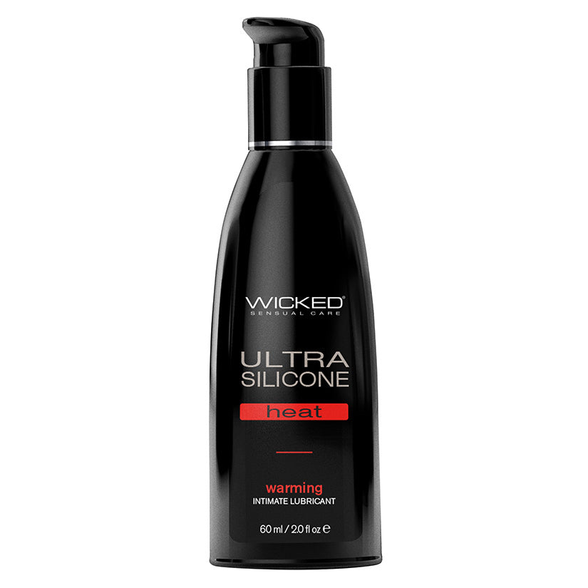 Wicked Ultra Heat Silicone Lube Warming 2oz - Eros Fine Goods