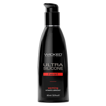 Wicked Ultra Heat Silicone Lube Warming 2oz - Eros Fine Goods