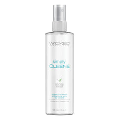 Wicked Simply Cleene Alcohol and Paraben Free Toy Cleaner Spray 4oz - Eros Fine Goods