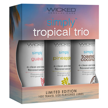 Wicked Sensual Simply Tropical Trio - Eros Fine Goods