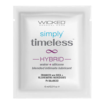 Wicked Simply Timeless Packet Hybrid Foil Pacl 6ml - Eros Fine Goods