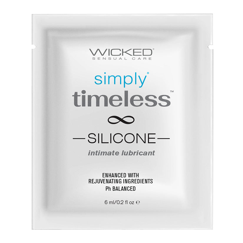 Wicked Simply Timeless Packet Silicone Foil Pack 6ml - Eros Fine Goods