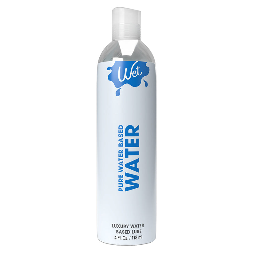Wet Water Luxury Waterbased Lubricant 4oz - Eros Fine Goods