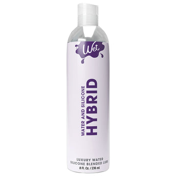 Wet Hybrid Luxury Water / Silicone Blend Based Lubricant 8oz - Eros Fine Goods