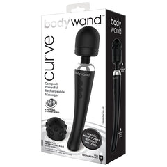 Bodywand Curve Rechargeable Wand-Black - Eros Fine Goods