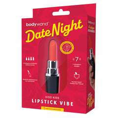 Bodywand Date Night Kiss Kiss Lipstick Vibe-Black/Red - Eros Fine Goods