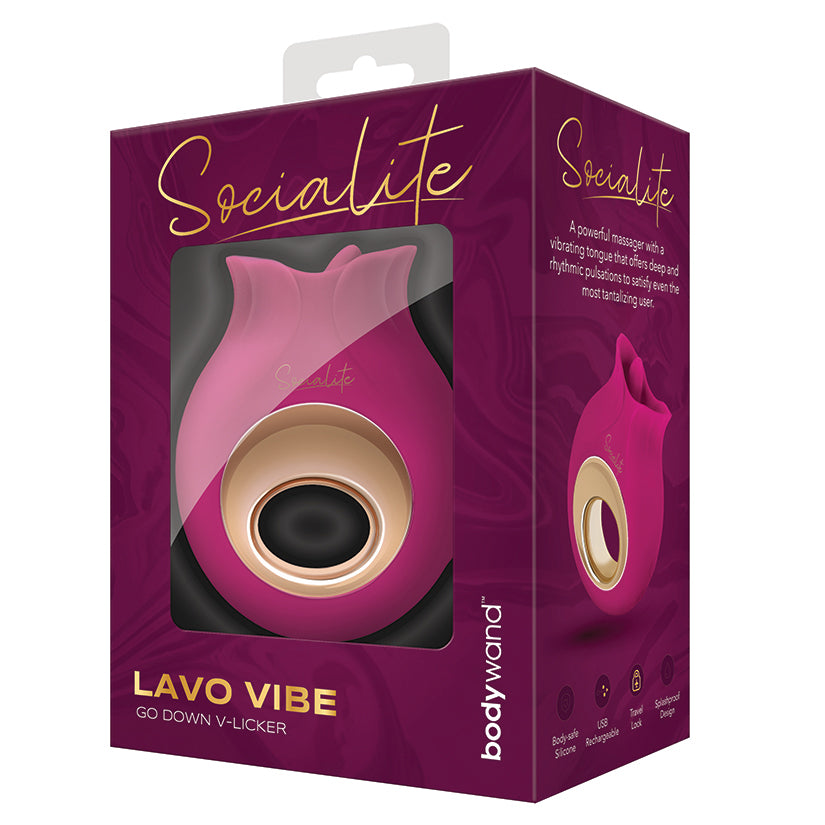 Bodywand Socialite Lavo Vibe Go Down V-Licker - Eros Fine Goods