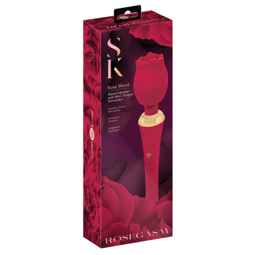 Secret Kisses Rosegasm Bouquet Rose Wand - Eros Fine Goods