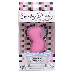 Shegasm Sucky Ducky 7x Clitoral Stimulator-Pink - Eros Fine Goods