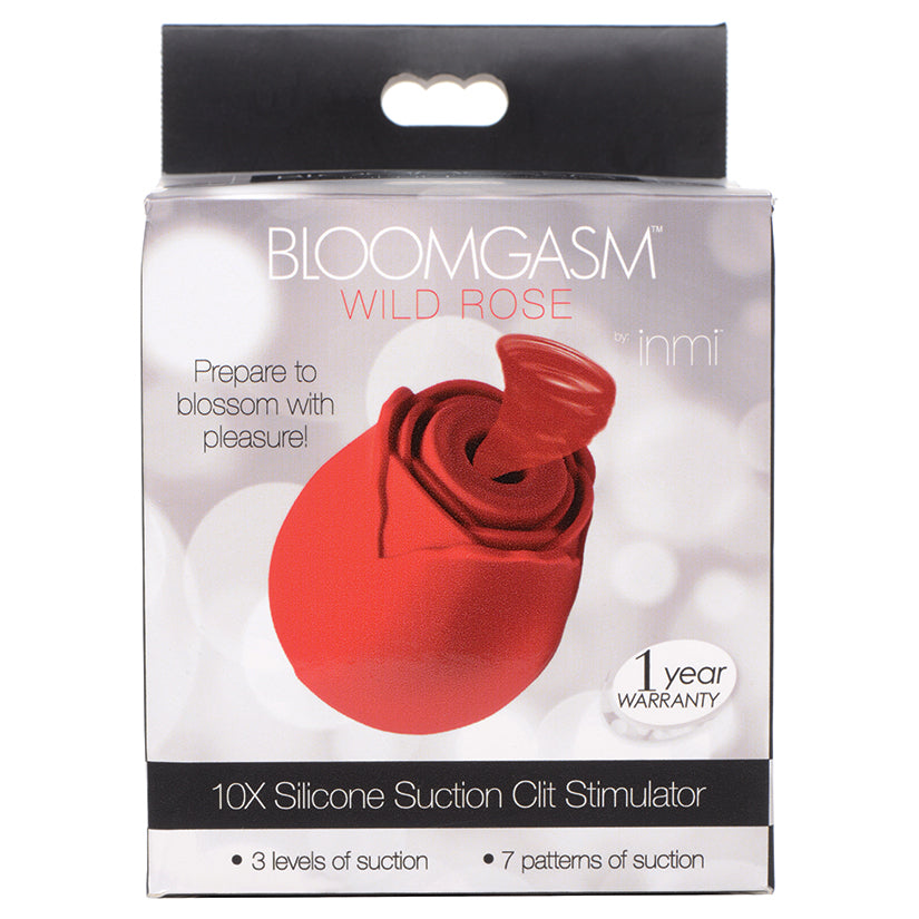 Inmi Bloomgasm Wild Rose 10x Clitoral Stimulator - Eros Fine Goods