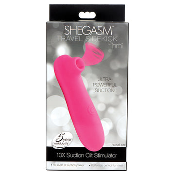 Shegasm Travel Sidekick 10X Suction Clit Stimulator - Eros Fine Goods