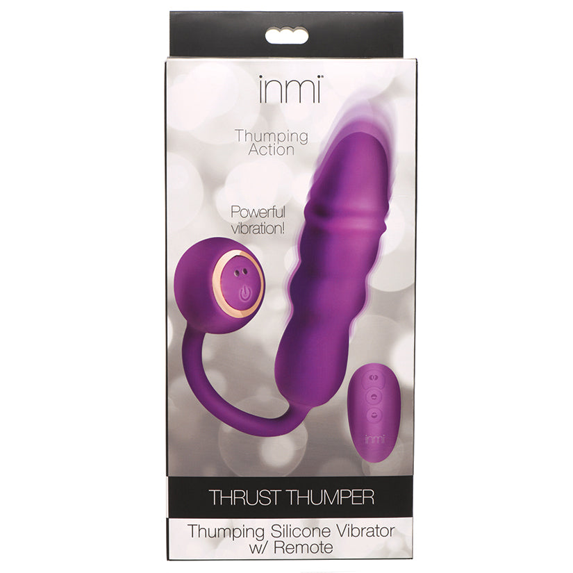 Inmi Thrust Thumper Thrusting Vibe With Remote - Eros Fine Goods