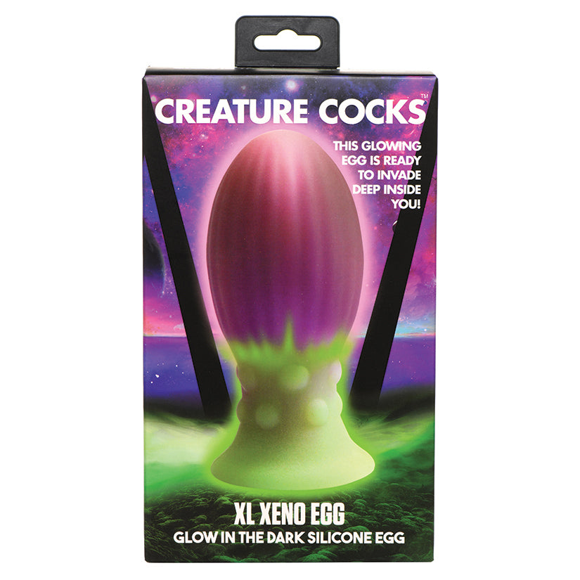 Creature Cocks XL Xeno Egg Glow In The Dark - Eros Fine Goods
